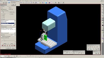 Machining 4 axis / CNC Simulation / Vericut