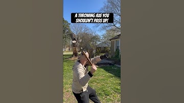 Don’t overlook this throwing axe! #axethrowing #axe #skills #tools #vikings #outdoors #tips #review