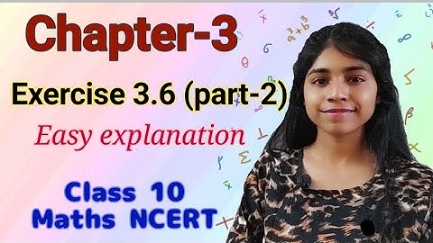 class 10 maths chapter 3 exercise 3.6 | upstream-downstream,time-work | easy method | Math Connexion