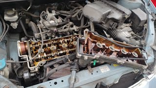 Engine Oil Leak - How to Replace Rocker Cover Gasket on a Toyota Yaris