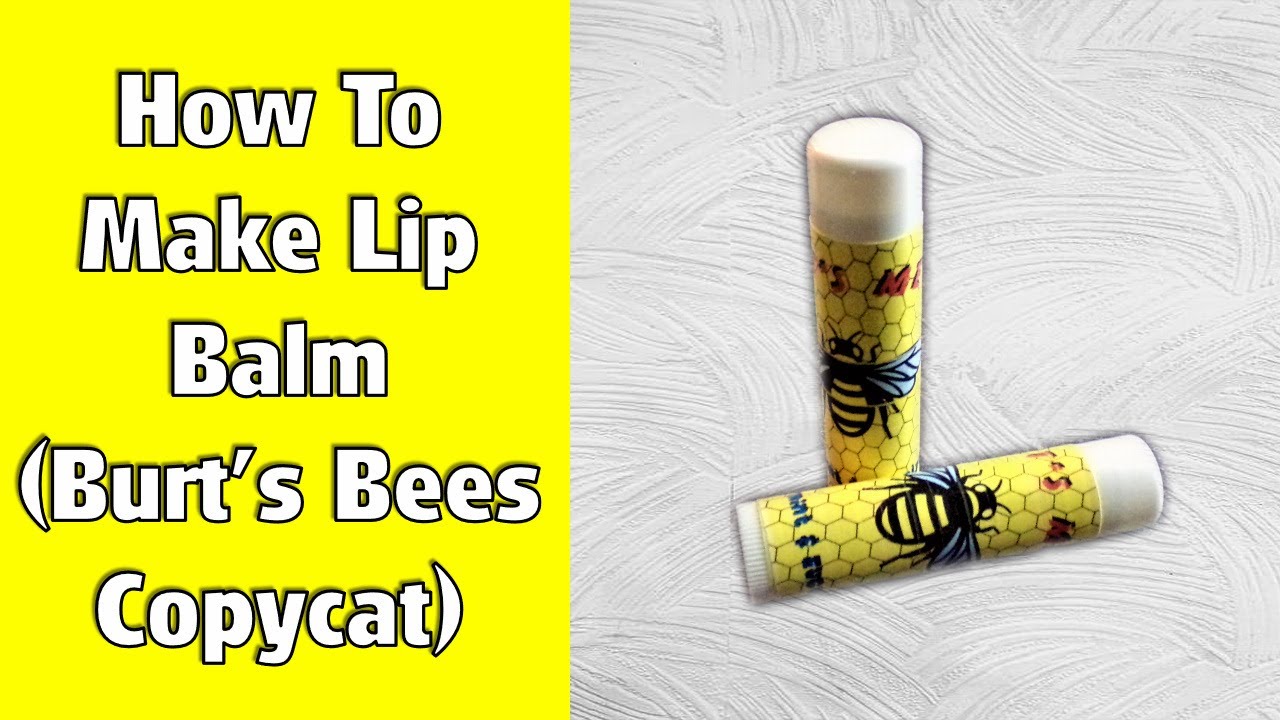 Easy 5-Minute Lip Balm Recipe (Burt's Bees Copycat)