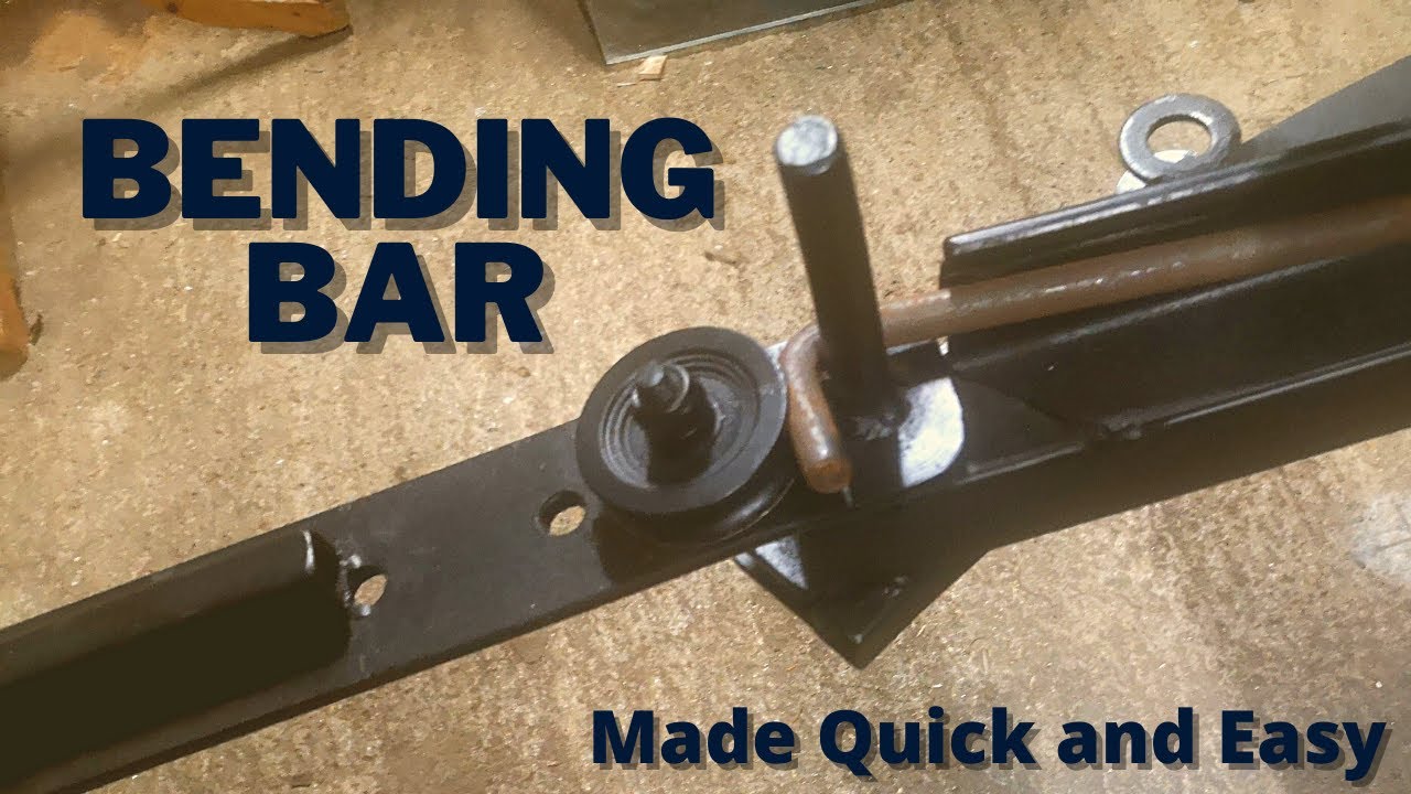 How to bend bar quick and easy. YouTube