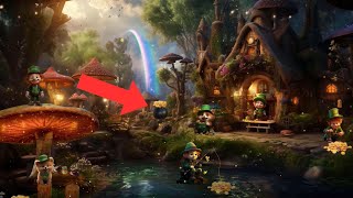 St Patrick's Day Ambience - Secret Leprechaun's House, Counting Me Gold, St Patrick's Day Music ASMR screenshot 2