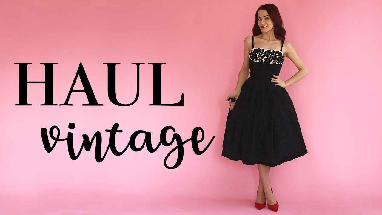 Haul vintage | Rochii, multe rochii!
