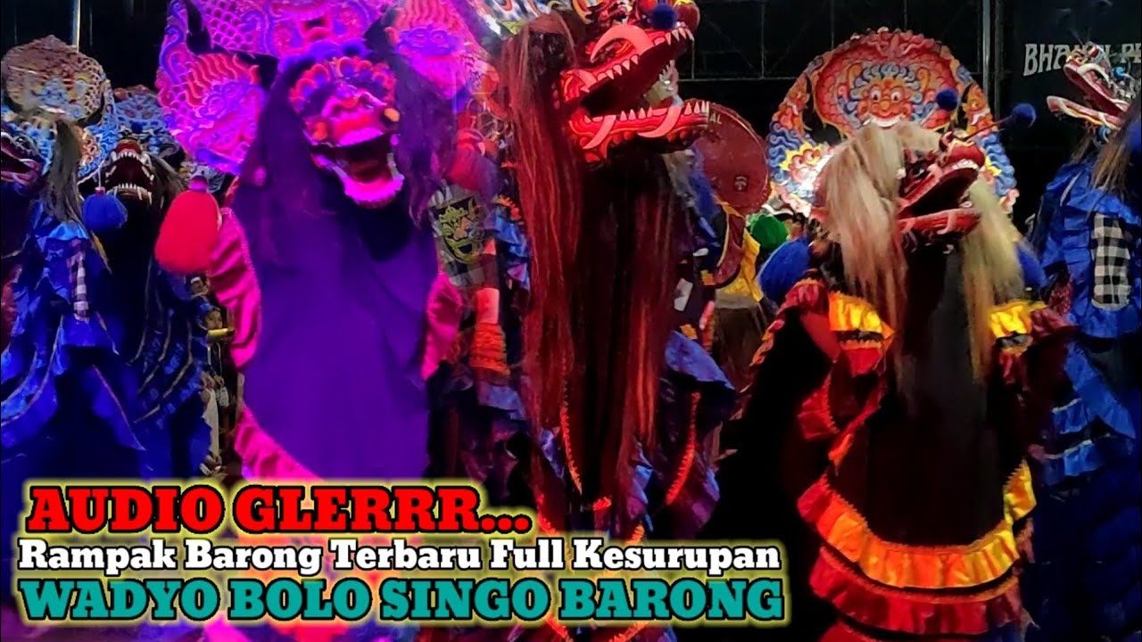 RAMPAK BARONG KESURUPAN NGAMUK GANAS || WADYO BOLO SINGO BARONG TERBARU MOBAL KERASUKAN PALING SERAM