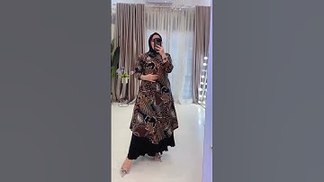 Thumbnail of Terbaru Set Long Tunik Batik 2023, Fashion Busana Muslim Solo