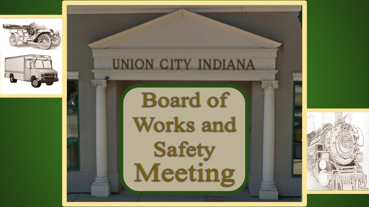 UC Board of Works & Safety Mtg, JAN 12