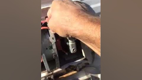 Atwood 8525 igniter and gas valve removal.
