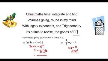 A level Maths Christmaths Time Song
