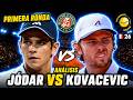 ANÁLISIS DEL JÓDAR-KOVACEVIC - DEBUT DE RAFA EN ROLAND GARROS - LA LUPA DE PDB