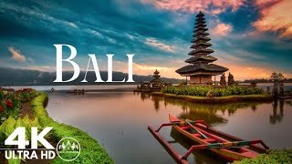 Beautiful scenery BALI  Relaxing music helps reduce stress and helps you sleep  4K HD video