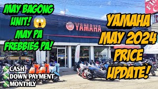 Yamaha Motorcycle May 2024 Price Update, All Units Cash, Down, Monthly Langga Gail