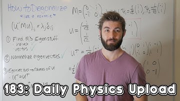 How To Diagonalize  A 2x2 Matrix