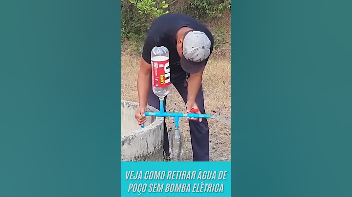 ÁGUA DE POÇO SEM BOMBA ELÉTRICA É A SOLUÇÃO PERFEITA PARA VOCÊ #shorts