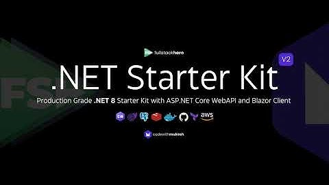 GitHub - fullstackhero/dotnet-starter-kit: Production Grade Cloud-Ready .NET 8 Starter Kit (Web A...