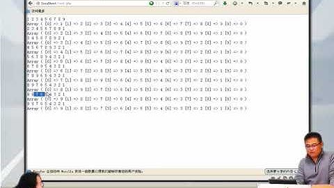 兄弟连新版 PHP教程 6.5.9 PHP中的冒泡起泡排序算法