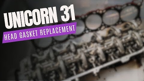 Replacing the head gasket on my RB30 R31 Skyline - Part 1