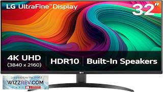 LG 32UR500K B Ultrafine 32 inch 4K UHD (3840x2160) Computer Monitor HDR10 Built in Speaker