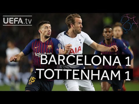 BARCELONA 1-1 TOTTENHAM #UCL HIGHLIGHTS