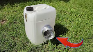 Secret function of an old canister !  The amazing invention of the home handyman