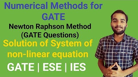 Newton Raphson Method | Gate Questions | Numerical Method | GATE Mathematics | GATE 2021 | GATE 2022