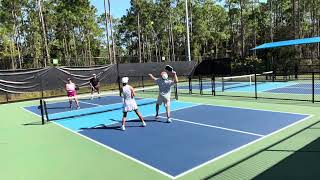 Pink N’ pickle mixed double *Oct19,2025* No2 Tracy Zhou &Joe McKinley Vs No4 Deb Sauers&Jerry