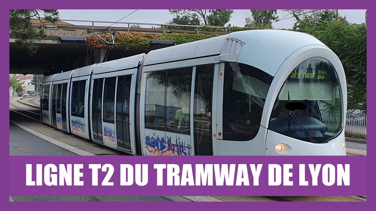 Tramway de Lyon - Ligne T2 | Perrache / Saint-Priest Bel Air