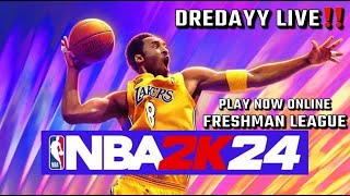 DREDAYY LIVE ON NBA2K24 PLAY NOW ONLINE !! VARSITY LEAGUE!! #LIVE #NBA #ONLINE #PS4