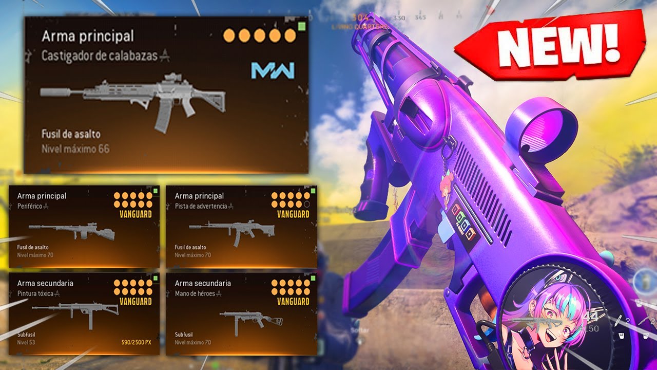 ¿QUE ARMAS USAR en la TEMPORADA 5 de WARZONE? Las MEJORES ARMAS, NUEVO ...