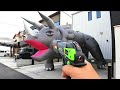 恐竜シューティング トリケラトプス 点検動画 Inspection preparation work / Triceratops / Inflatable