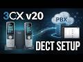 How to Provision Yealink W70/W80/W90 DECT on 3CX v20 (Cloud + SBC Guide)