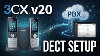 How to Provision Yealink W70/W80/W90 DECT on 3CX v20 (Cloud + SBC Guide)