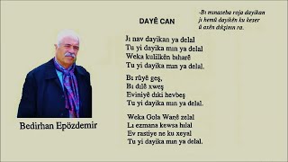 Bedirhan Epözdemir - Mizgin  - Dayê Can