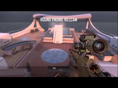 BOP2 SICK TRICKSHOT ON HIJACKED - KILLCAM MULTIPLAYER GAMEPLAY HD