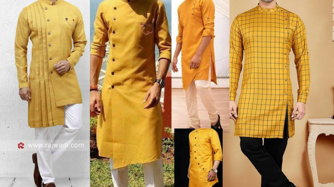 Latest kurta styles for Haldi ceremony 