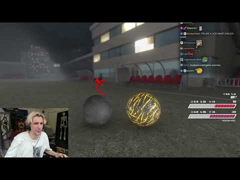 xQc Plays DARK ROLL: FREE KICK CHALLENGE