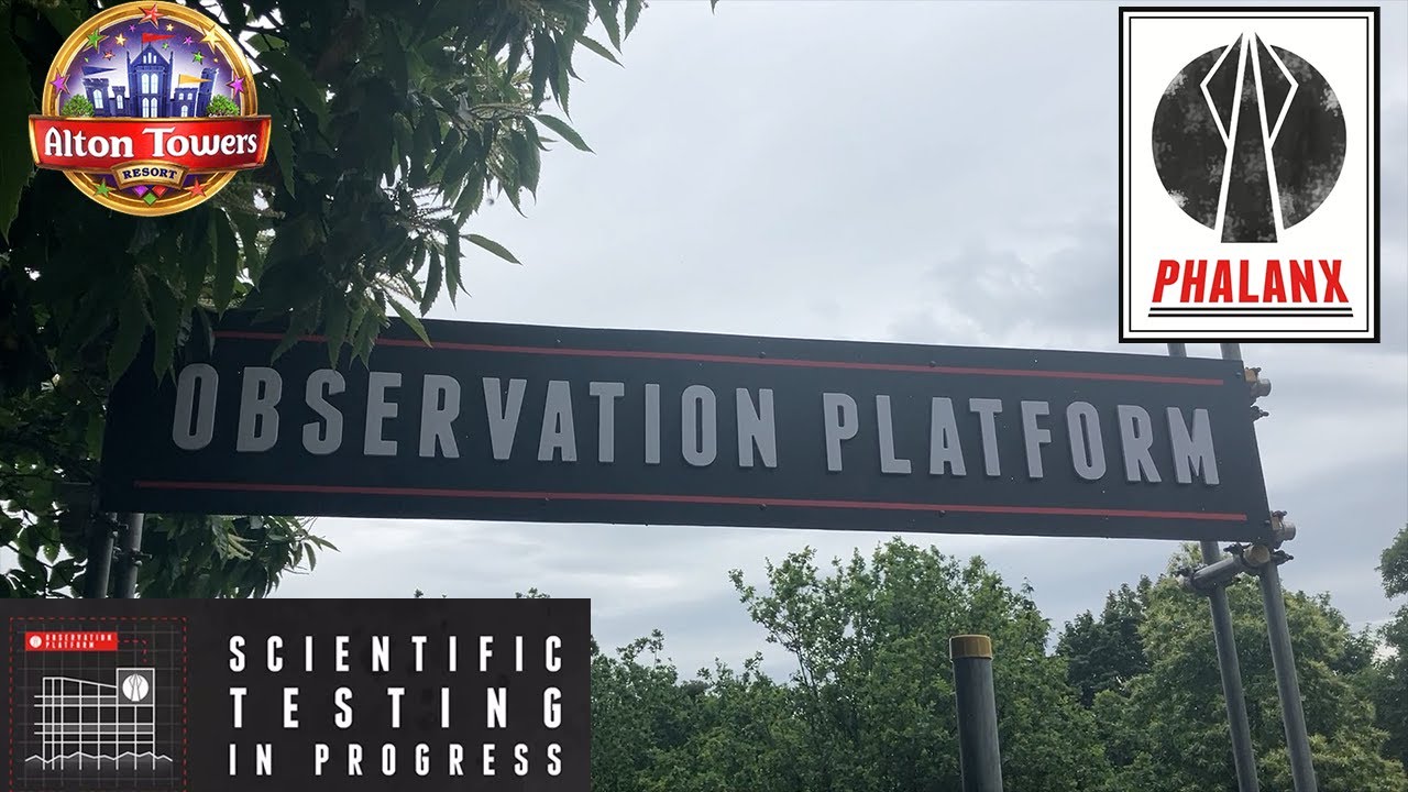 Nemesis Phalanx Observation Platform Walkthrough Alton Towers YouTube