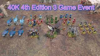 40K 4th Edition 3 Game Event Report - Chaos Daemons