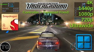 Need For Speed: Underground | Snapdragon 8 Gen 3 | Winlator Cmod 13.1.1