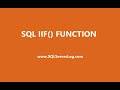 Sql iif function in sql server