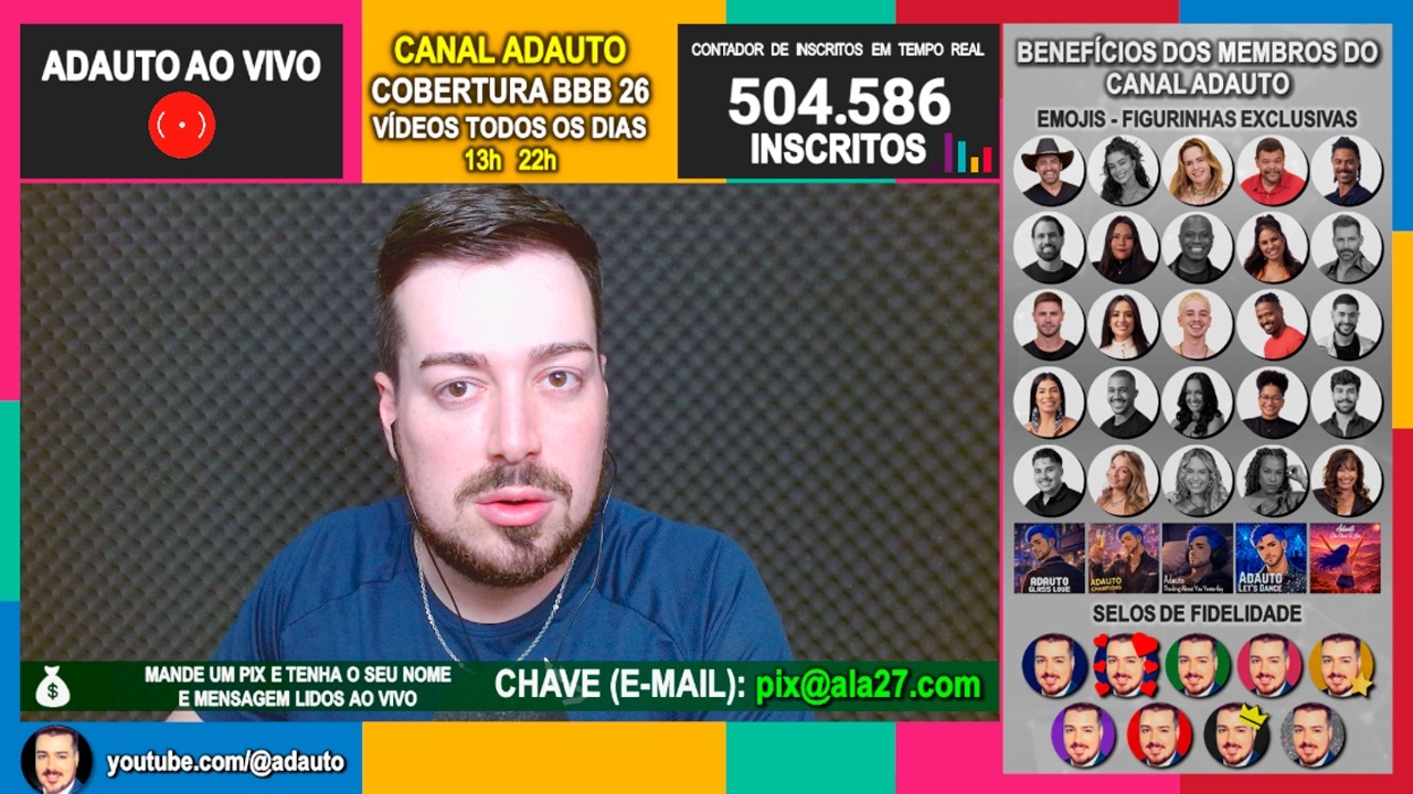 ADAUTO AO VIVO - 25/02/2026