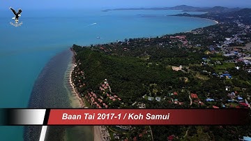 Baan Tai Beach 01-2017 / Koh Samui / overflown with my drone