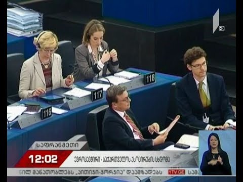 ევროკავშირი-საქართველოს ასოცირების საპარლამენტო კომიტეტის სხდომა