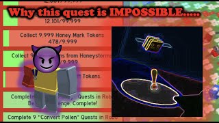 Why this quest is IMPOSSIBLE in Bee Swarm Simulator