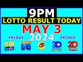 Lotto Result Today 9pm May 3 2024 (PCSO)