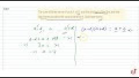 The sum of three terms of an A.P. is 21 and the product of the first and the third terms exceeds...