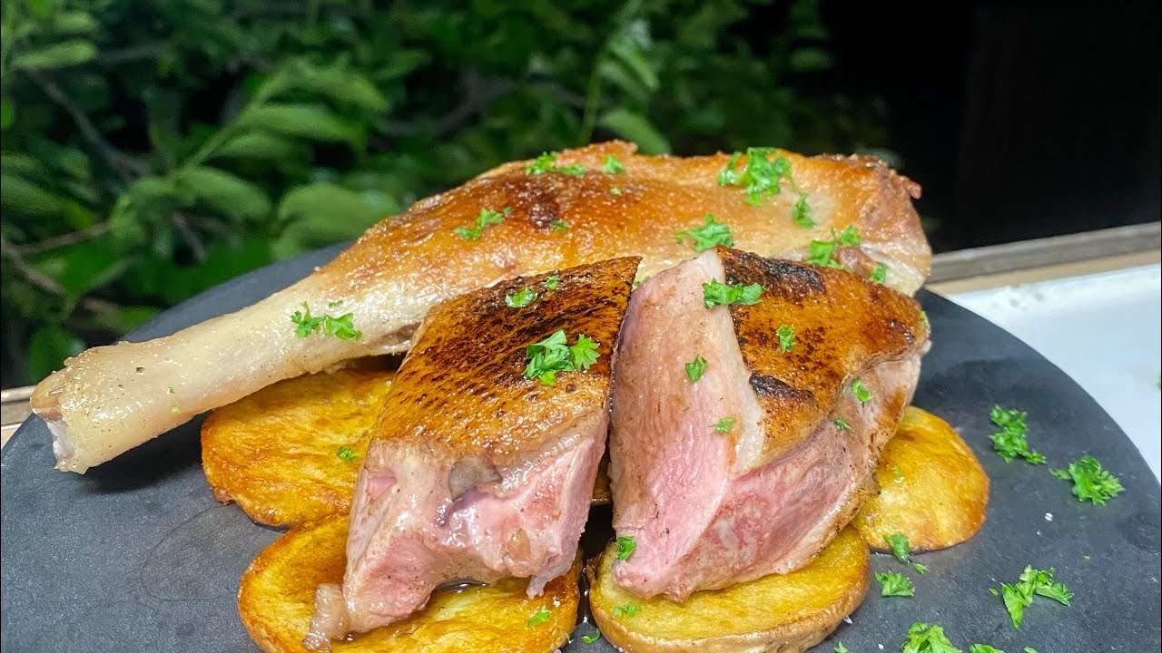 Confit de canard / アヒルのコンフィ 平凡大学生の料理??? - YouTube