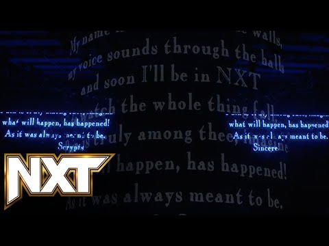 Scrypts interrupts NXT: WWE NXT, Nov. 8, 2022