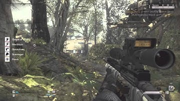 CoD Ghosts : Best Sniper Class Setup (w/gameplay)