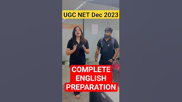 UGC NET Dec 2023 l COMPLETE ENGLISH PREPARATION#shorts #ugcnetadda247 #jrf #nta #english #ugcnet2023